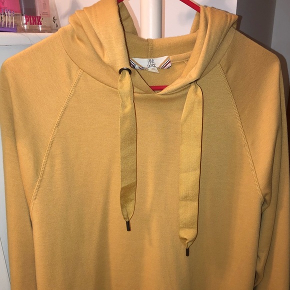 Pink Rose • hooded sweatshirt - Picture 2 of 4